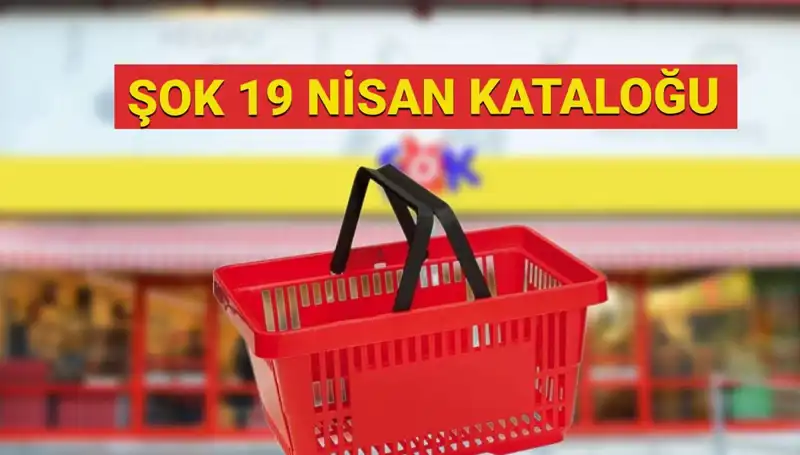 ŞOK 19-23 Nisan Aktüel Ürün Kataloğu: Evde Alışveriş Keyfi