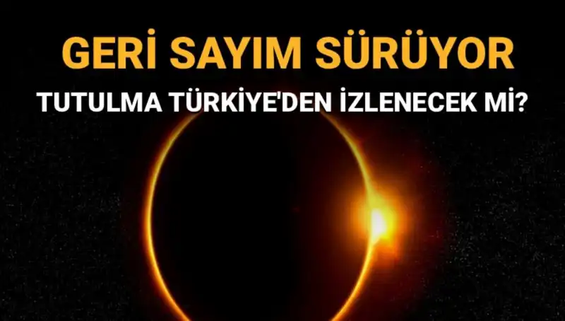 Eylül Ayında Türkiye'den İzlenebilecek Güneş Tutulması İle İlgili Tüm Detaylar