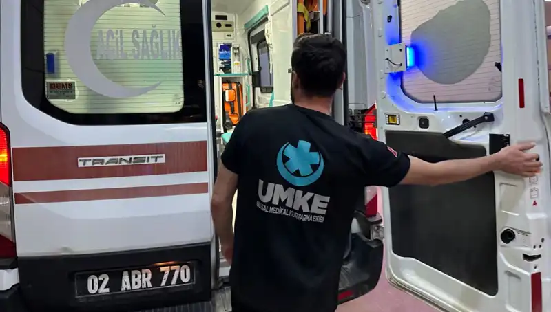 Eteği Tekere Dolanan Bisikletli Kadın Kaza Yaptı