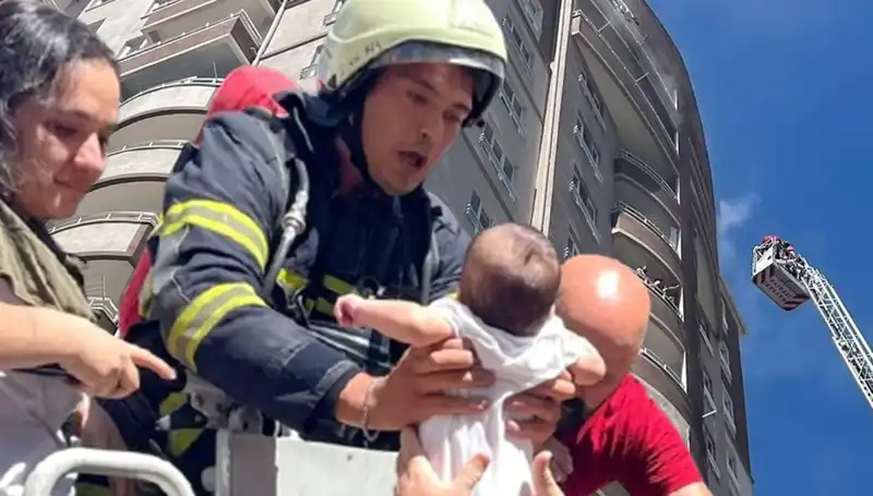 Kayseri'de 14 Katlı Bina Yangını: Yangın ve Kurtarma Operasyonu Tüm Detaylarıyla