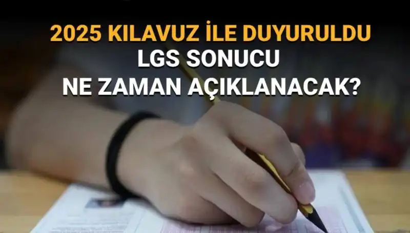 MEB'den 2025 LGS Sınav Sonuçları İçin Beklenen Tarih!