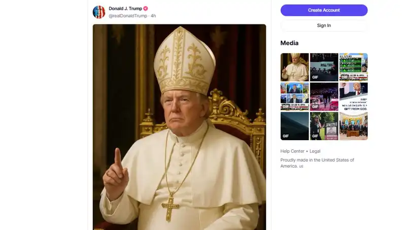 Trump'ın Papalıkla İlişkisi: Kendi Fotoğrafını Nasıl Paylaştı?