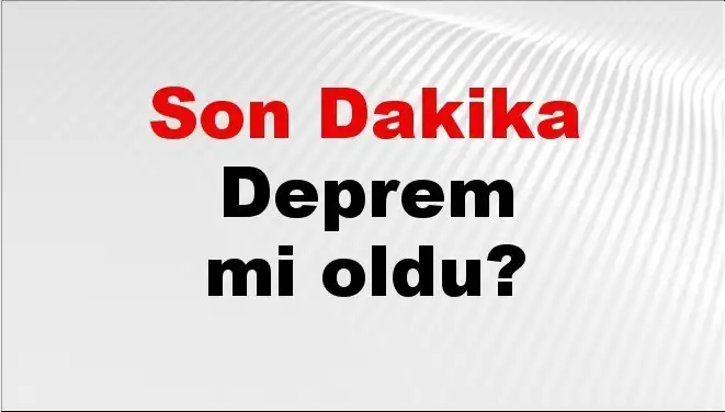 Kütahya'da Son Dakika Deprem: Acil Gelişmeler ve Detaylar