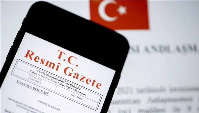 Resmi Gazete'de Bugün Yayımlanan Yeni Düzenlemeler ve Kararlar