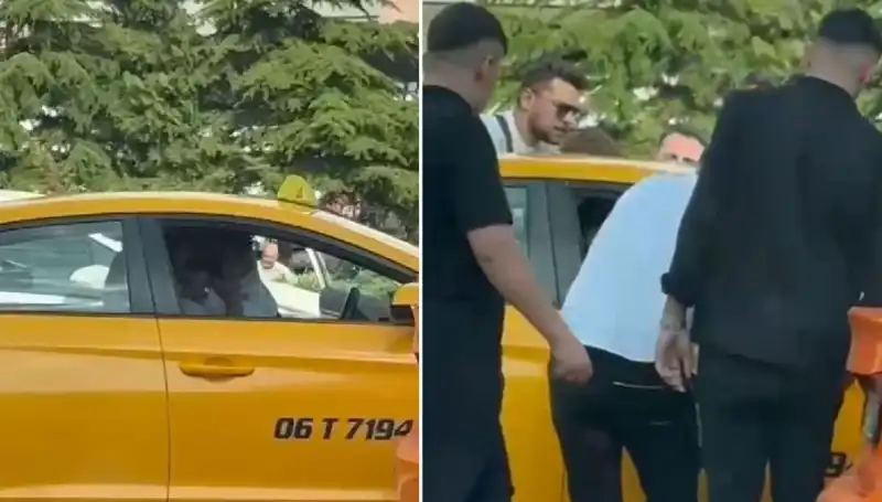 Taksi Şoförüne Yumruk Atan Sürücü Gözaltına Alındı!