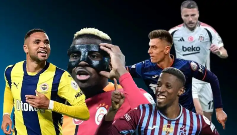 Süper Lig'de Gol Krallığı Yarışı: Osimhen Şampiyonluğa Yaklaşıyor!