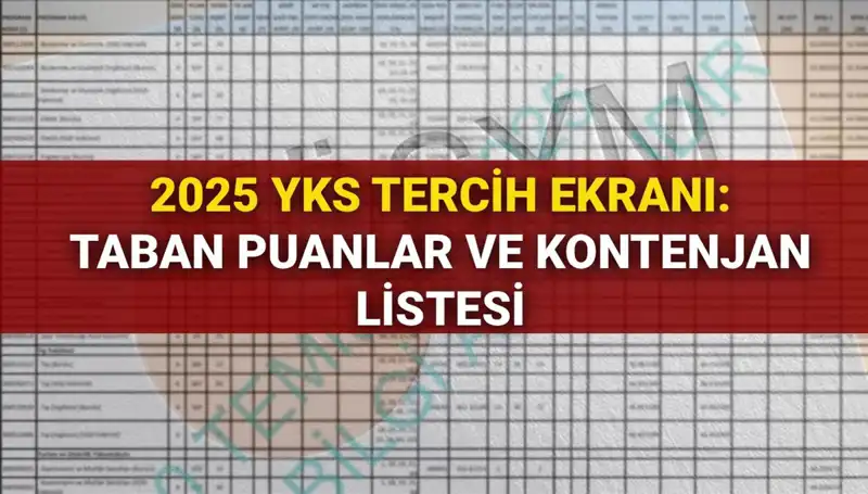 YKS Tercih Ekranı ÖSYM 2025: Tercih Süreci Başladı mı?