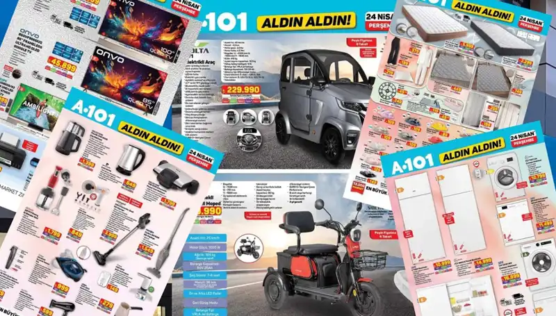 A101’de Bu Hafta Perde, Halı ve Yatak Ürünleriyle Elektronik Mutfak Ürünleri Satışta!