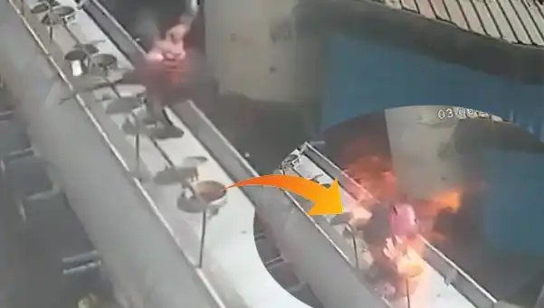 Sigara İçen Genç, Tanker Kapağını Açınca Patlama Şoku Yaşadı