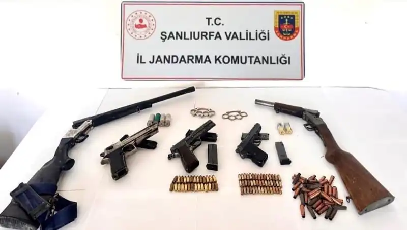 Şanlıurfa'da Ruhsatsız Silah Operasyonunda Büyük Tutuklama Gerçekleşti